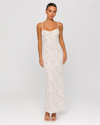 Belén  | Vestido maxi con encaje