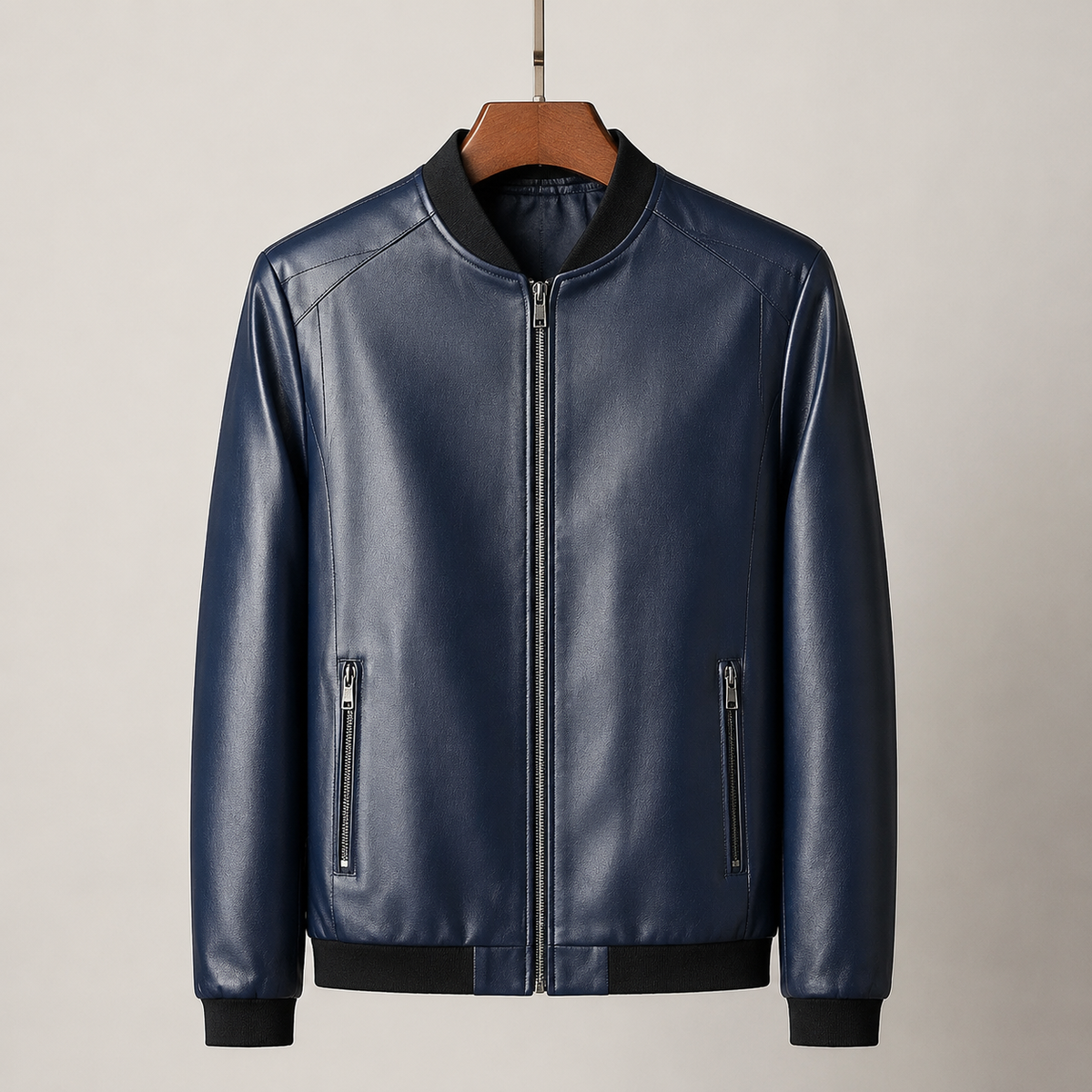 Agustín | Chaqueta bomber de piel