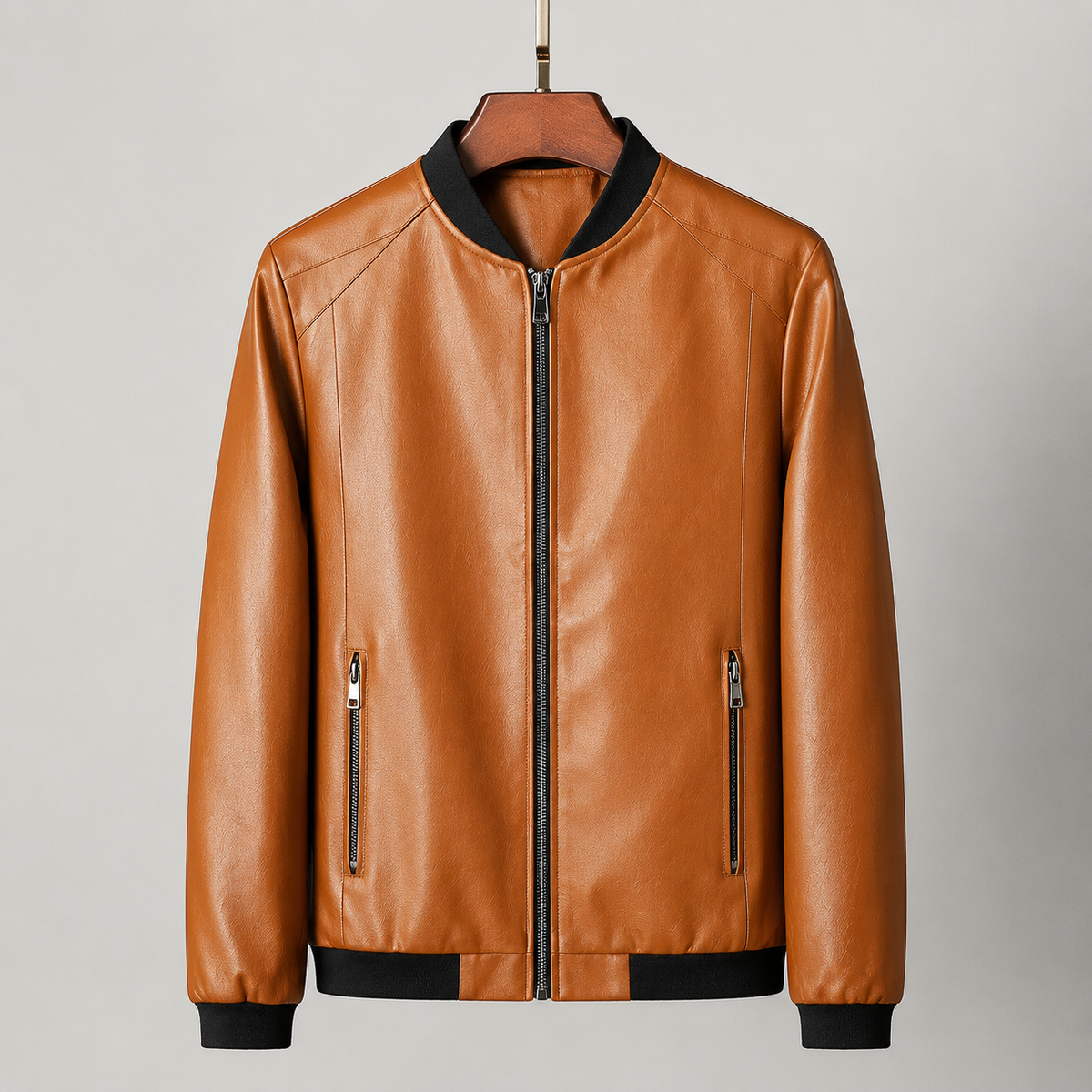 Agustín | Chaqueta bomber de piel
