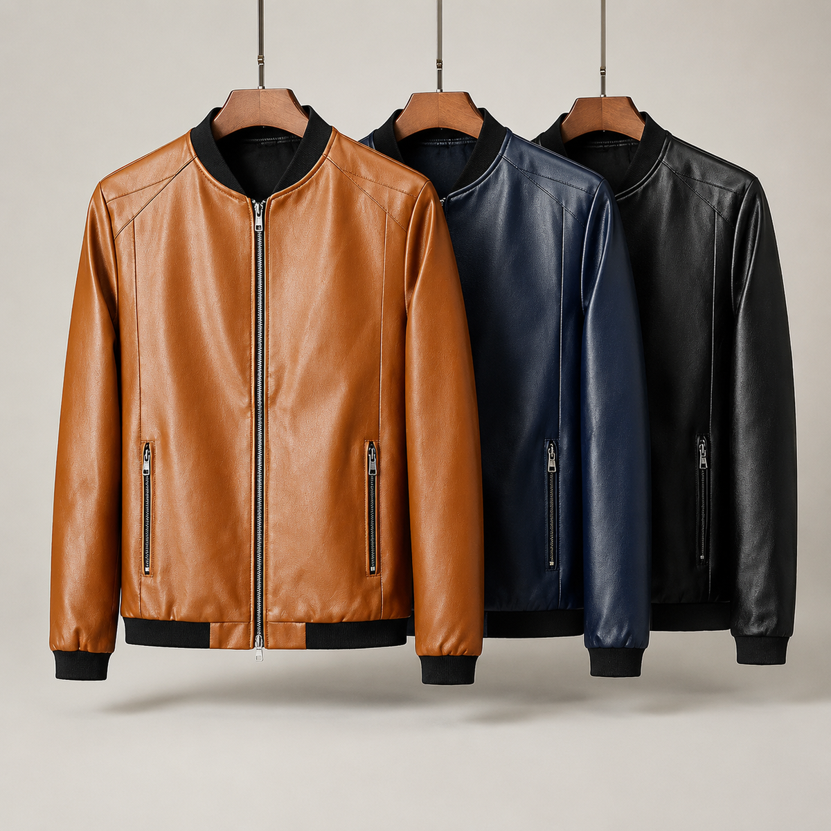 Agustín | Chaqueta bomber de piel