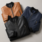 Agustín | Chaqueta bomber de piel