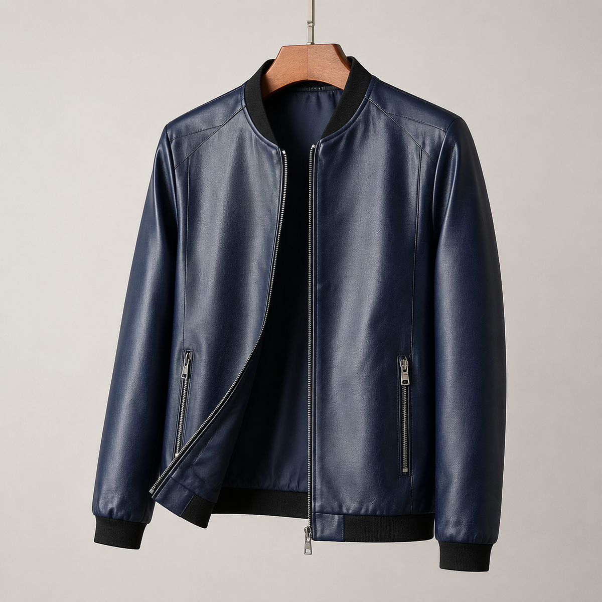 Agustín | Chaqueta bomber de piel
