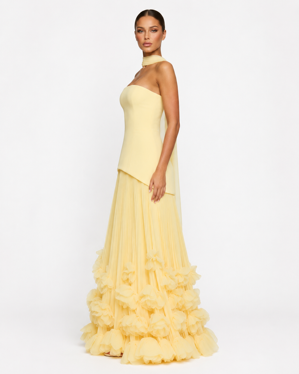 Rosa |  Vestido largo