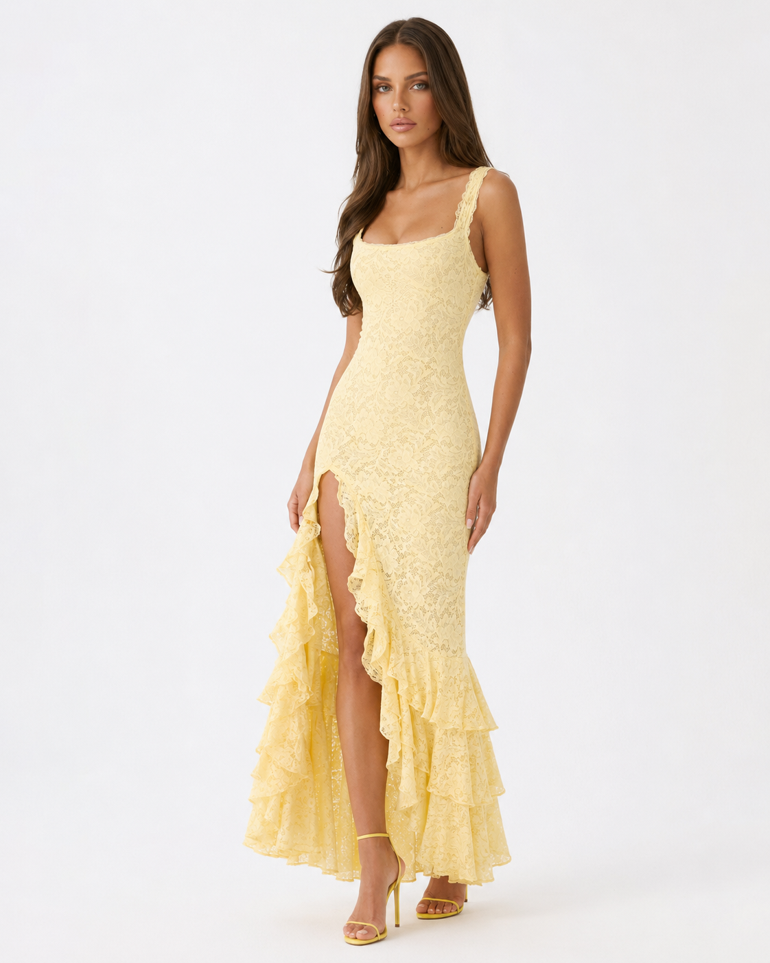 Amalfi | Vestido maxi de encaje