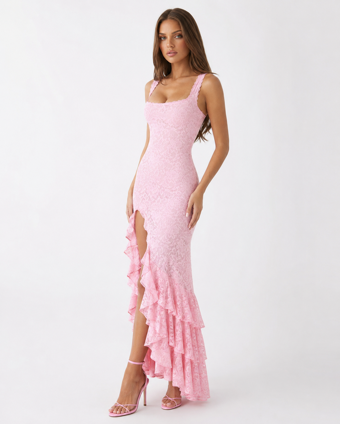 Amalfi | Vestido maxi de encaje