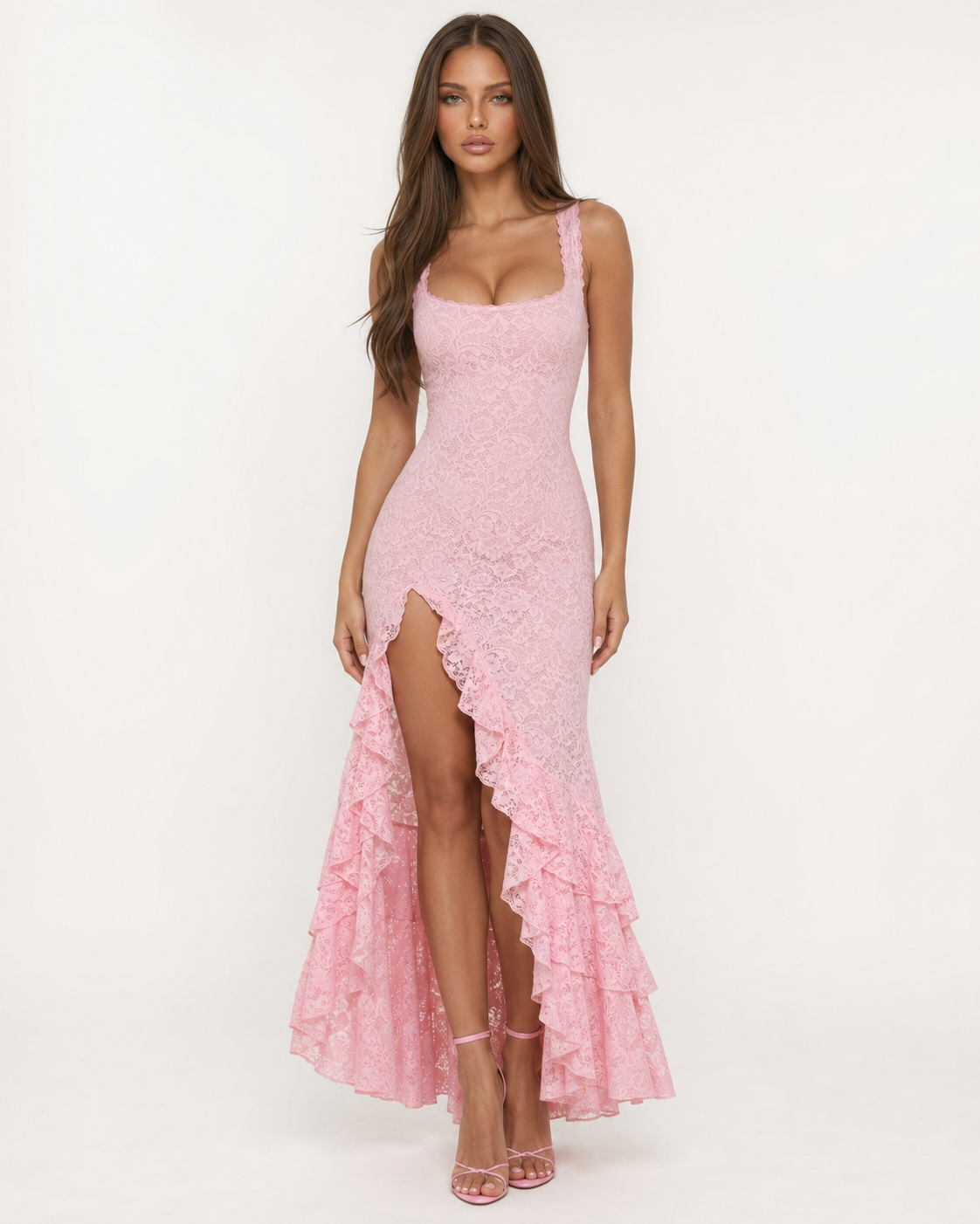 Amalfi | Vestido maxi de encaje