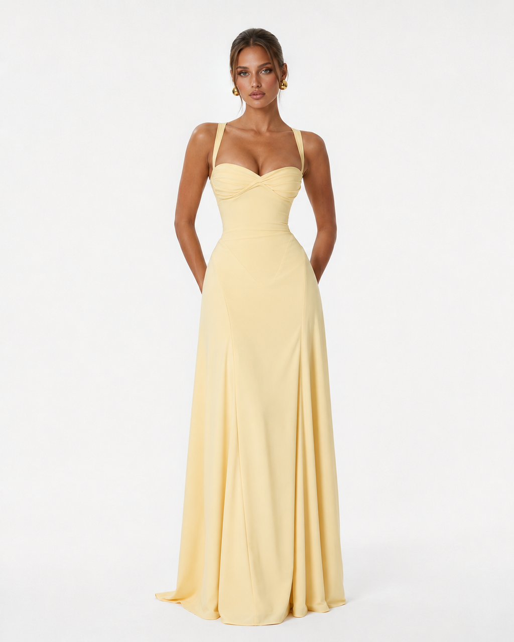 Hora Dorada | Vestido maxi