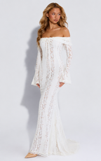 Lorraine | Vestido largo de encaje