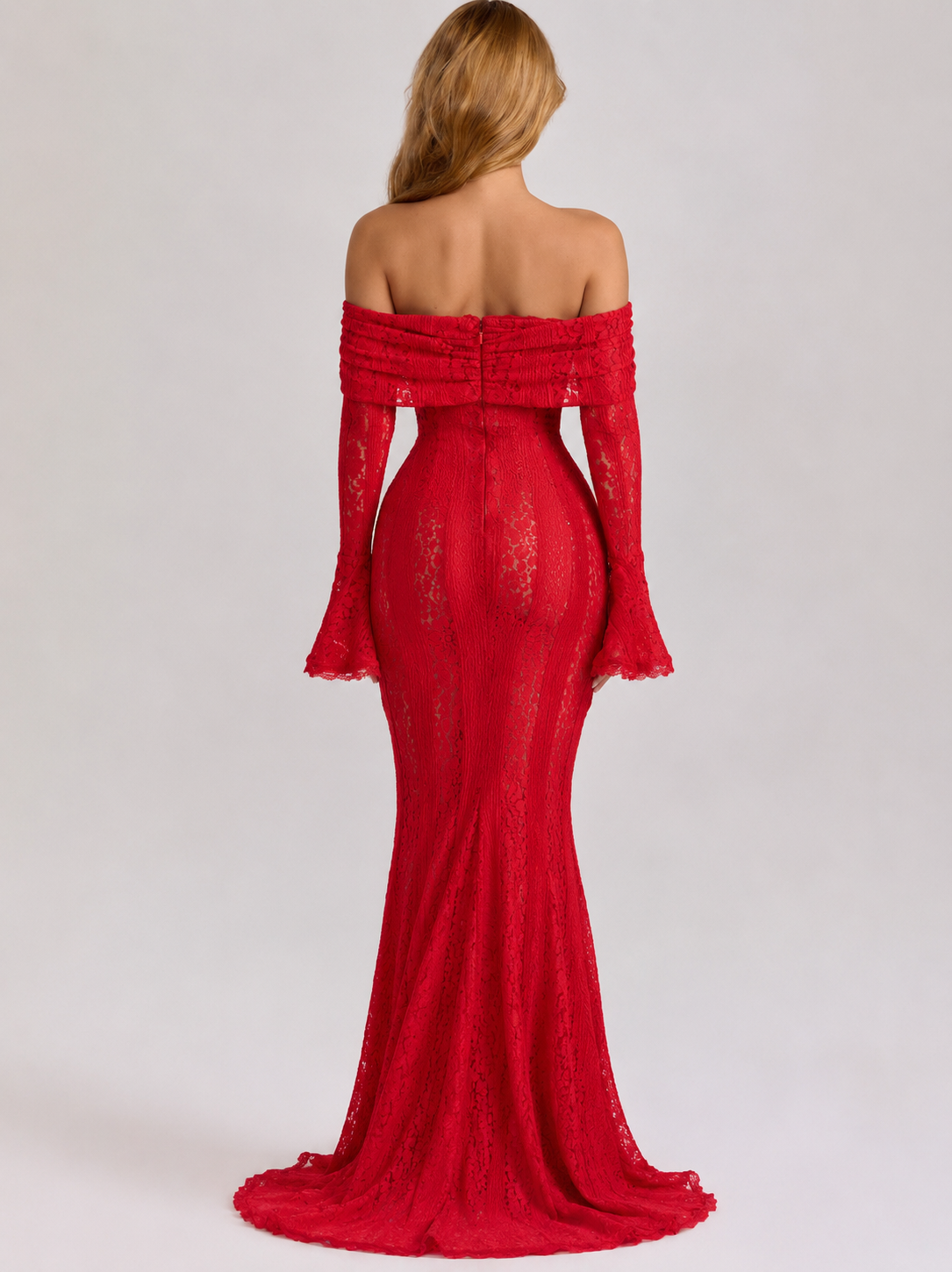 Lorraine | Vestido largo de encaje