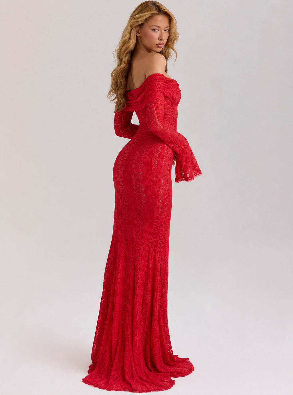 Lorraine | Vestido largo de encaje
