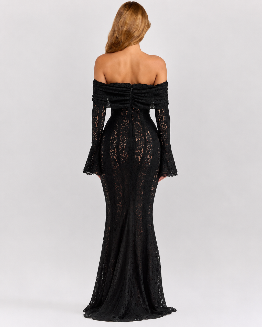 Lorraine | Vestido largo de encaje