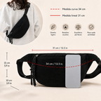 Patricia | Bolso de hombro de terciopelo acanalado