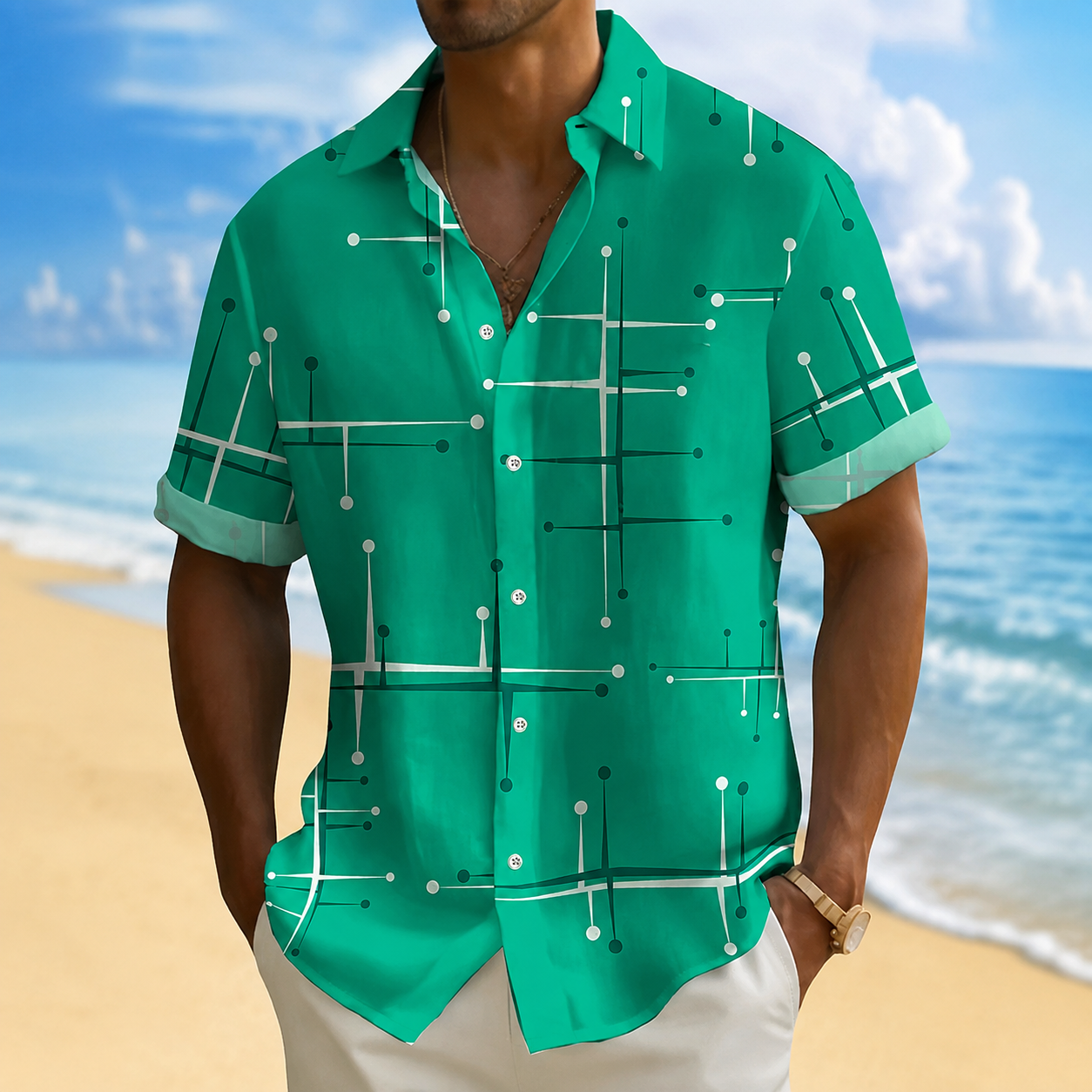 Estéfano | Camisa con botones casual