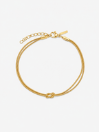 Vínculo Eterno | pulsera con nudo de amor