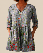 Noemi | Blusa larga con un estampado llamativo