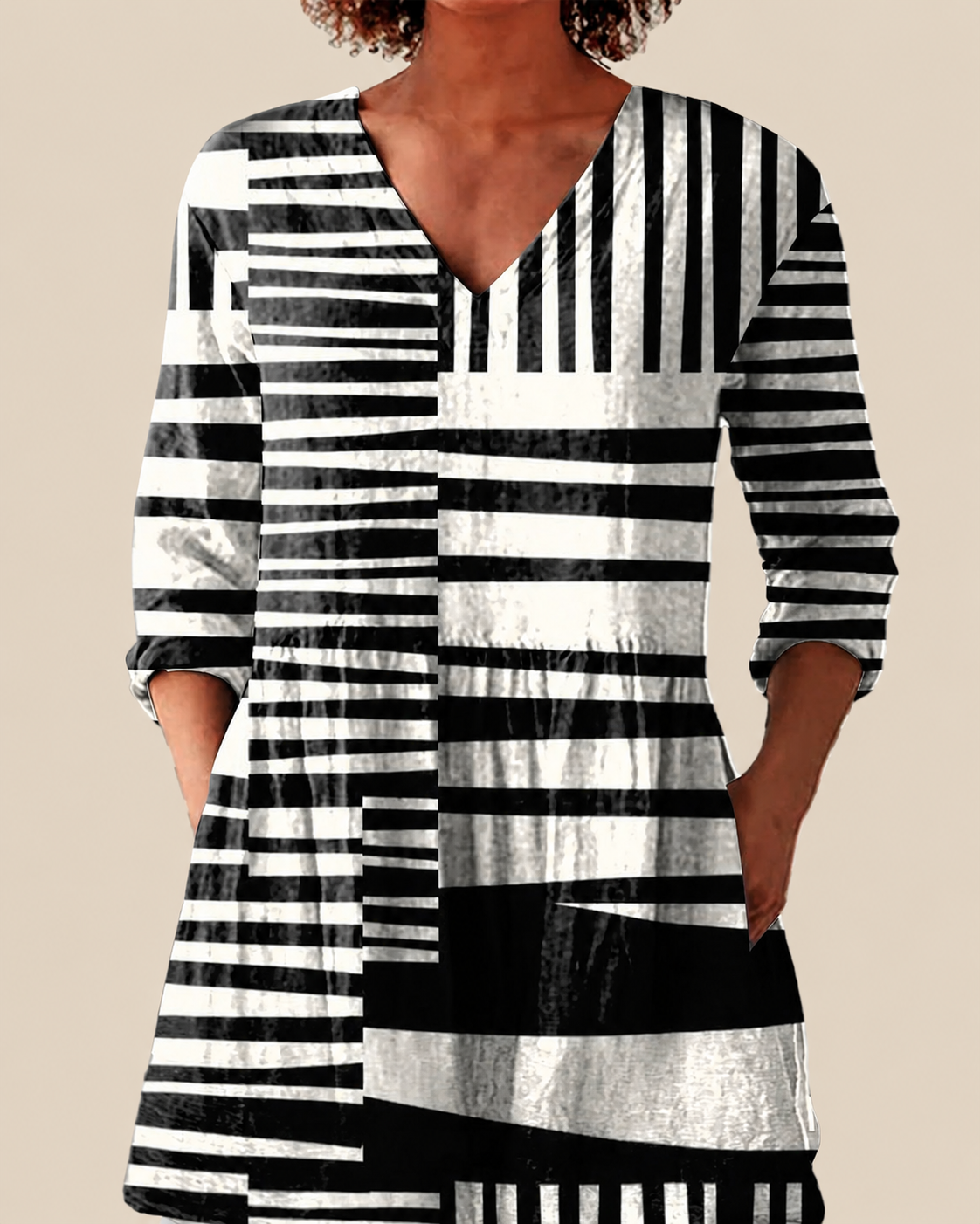 Sofia | Blusa larga con un estampado llamativo