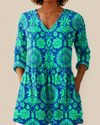 Greta | Blusa larga con un estampado llamativo