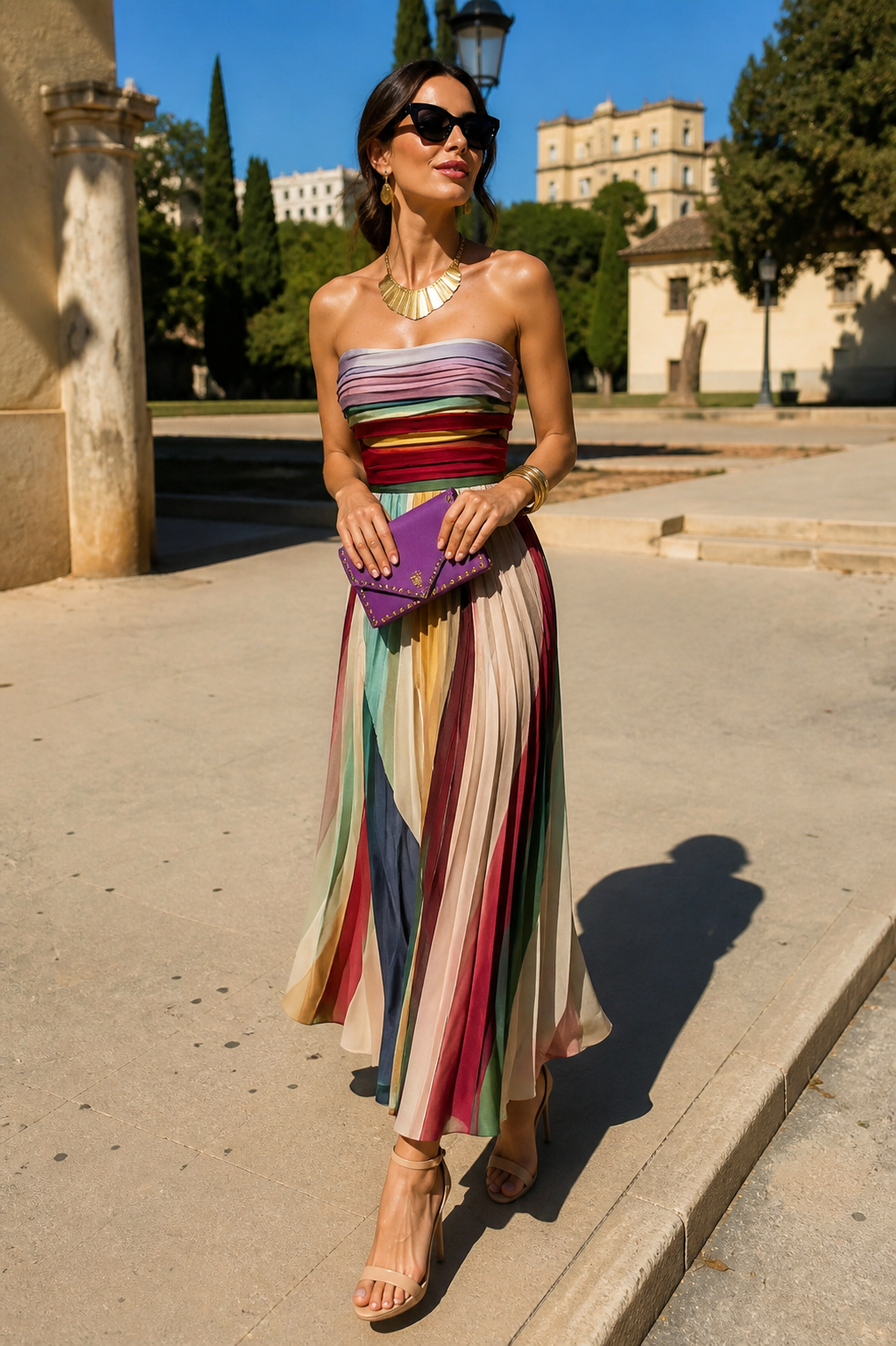 Laura | Vestido largo elegante
