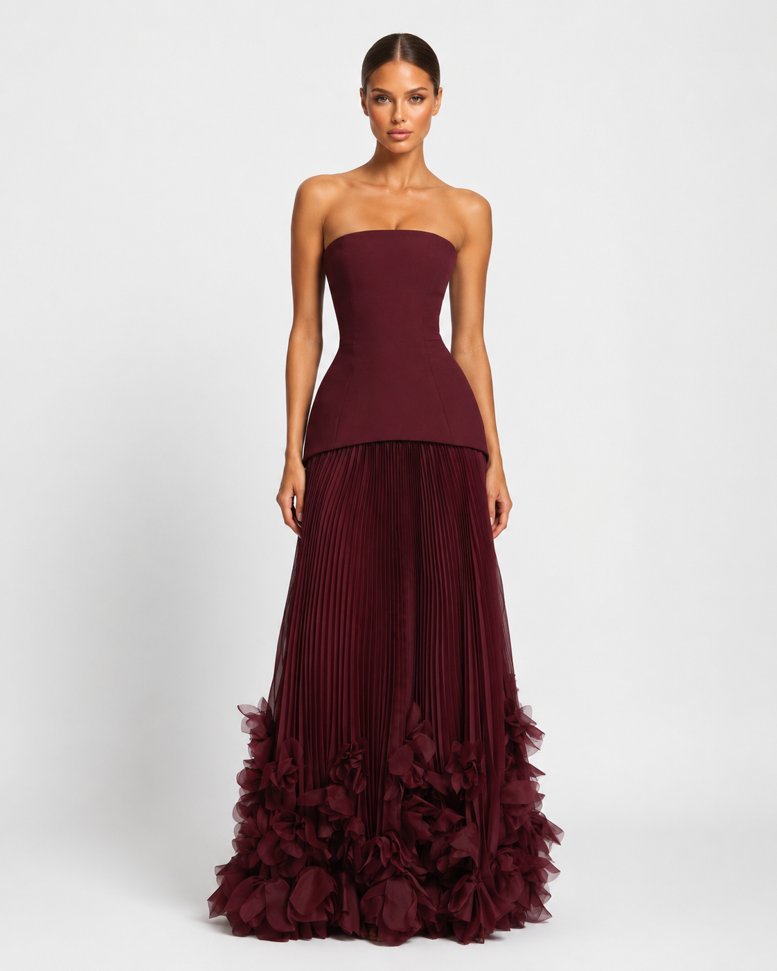 Rosa |  Vestido largo