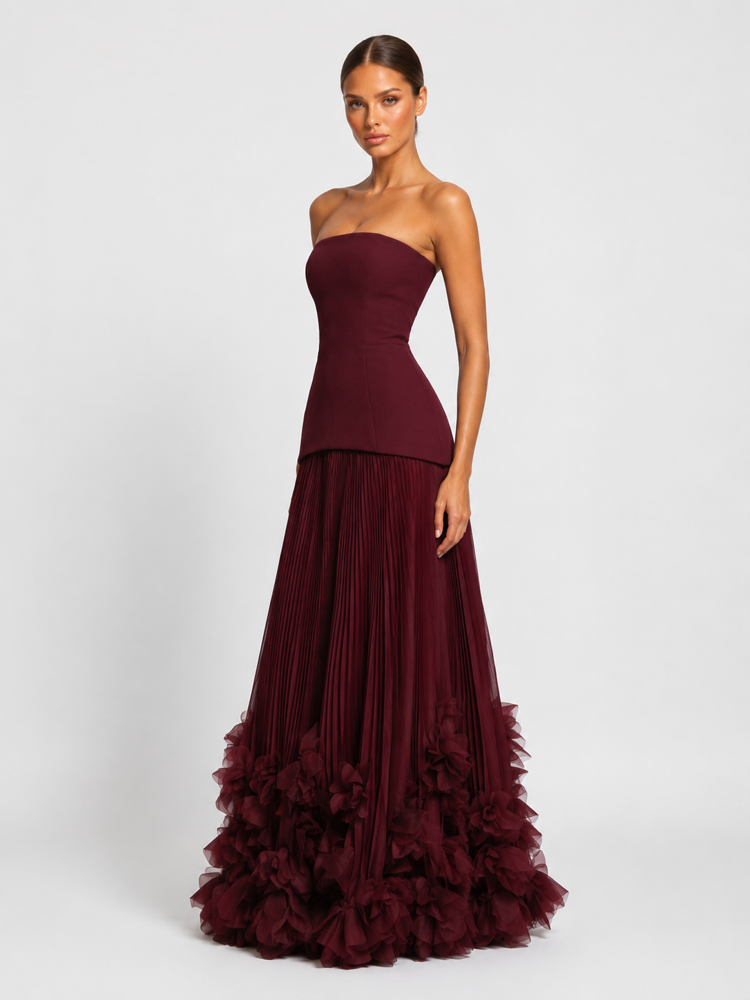 Rosa |  Vestido largo