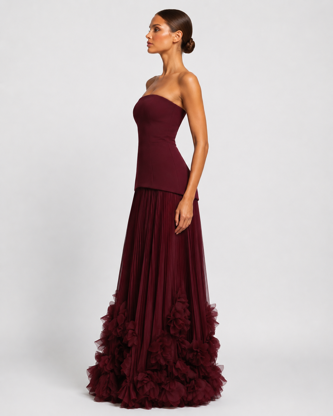 Rosa |  Vestido largo
