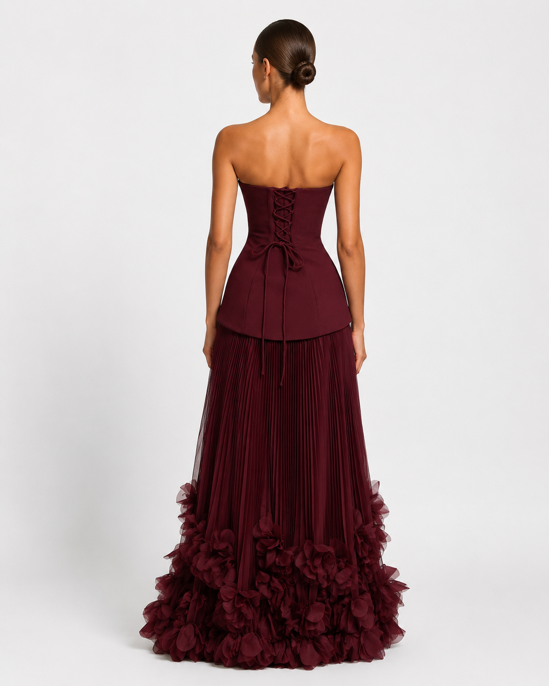 Rosa |  Vestido largo