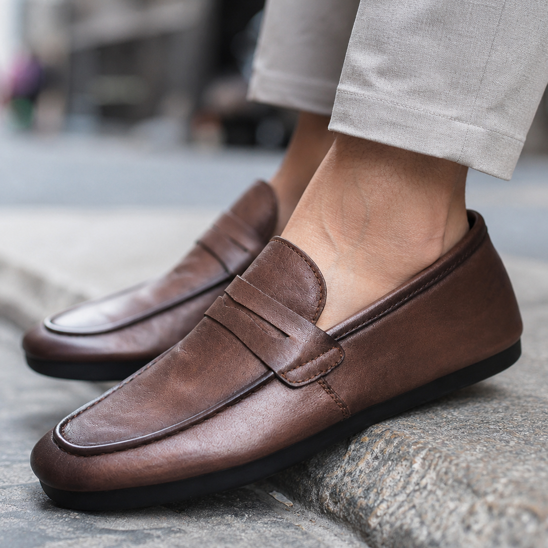 Oscar | Mocasines de piel para hombre