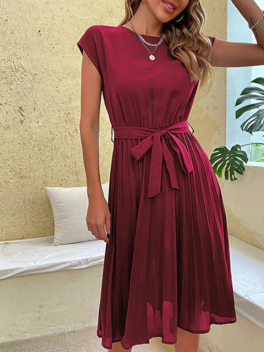 Cleo | Vestido plisado informal