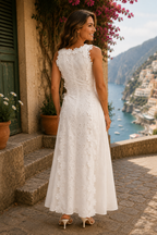 La Bella | Elegante vestido largo bordado
