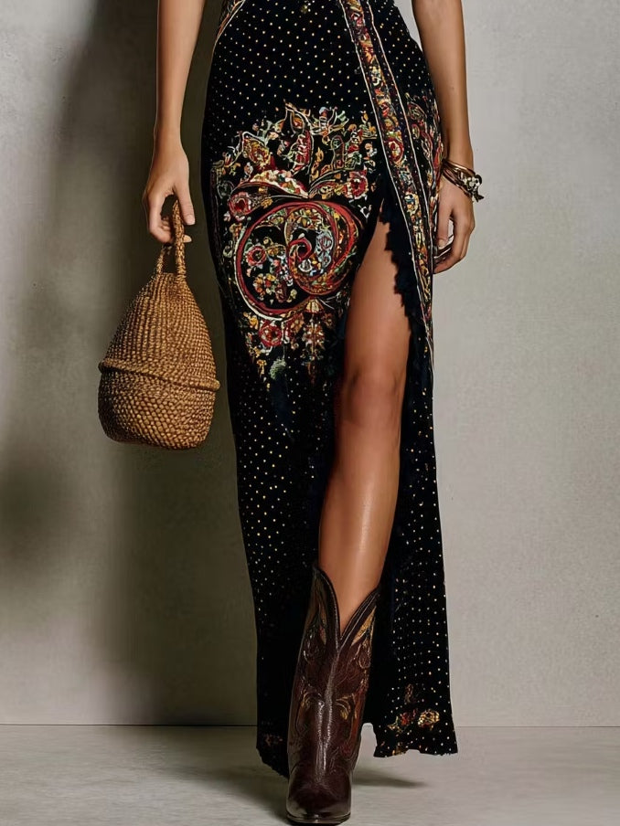 Eva | Vestido con Estampado Bohemio