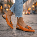 Elena | Sandalias con tiras y flecos