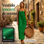 Matilda |  Vestido liso casual para mujer