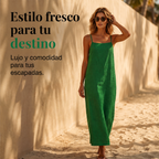 Matilda |  Vestido liso casual para mujer