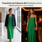 Matilda |  Vestido liso casual para mujer