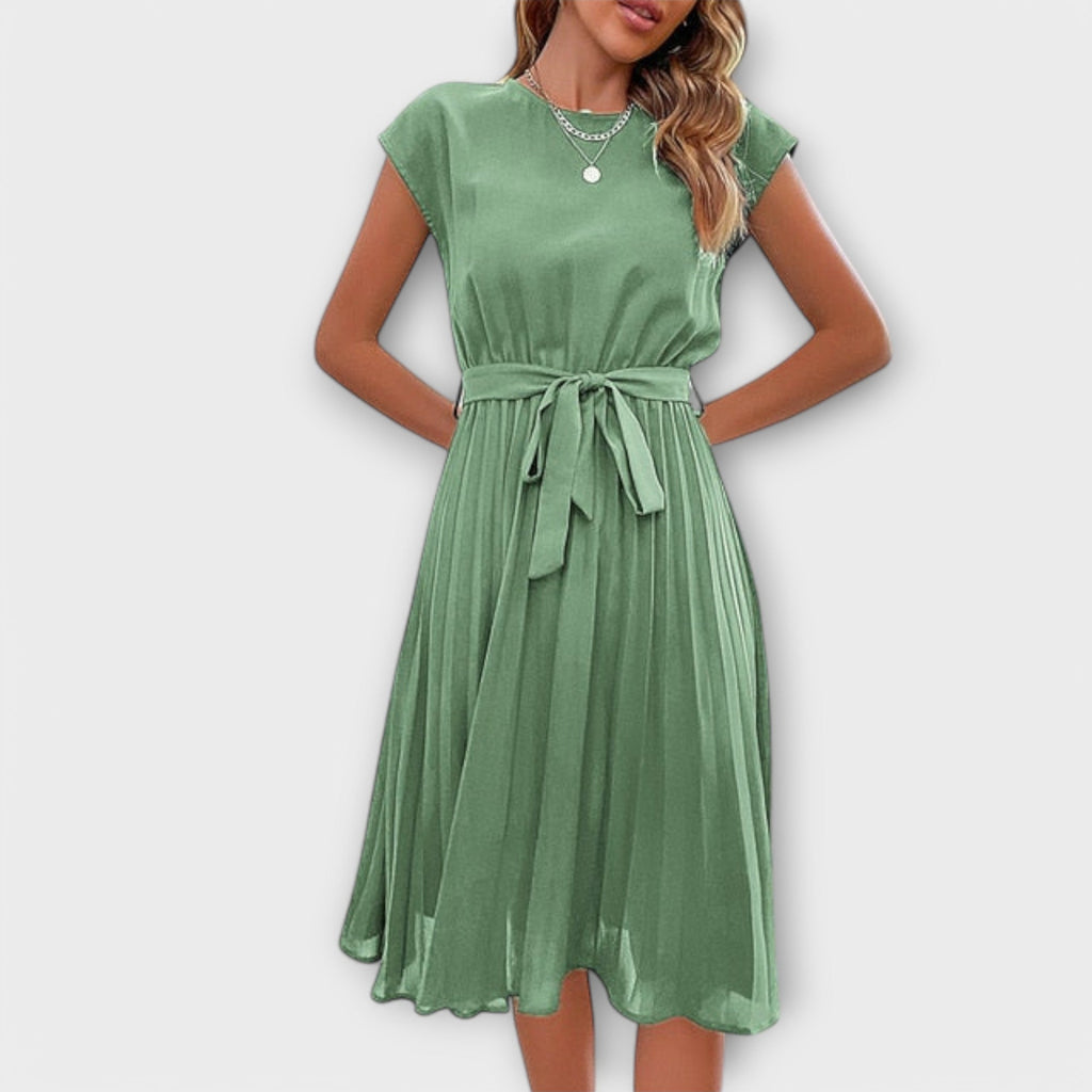Cleo | Vestido plisado informal