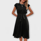 Cleo | Vestido plisado informal