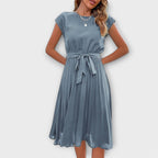 Cleo | Vestido plisado informal