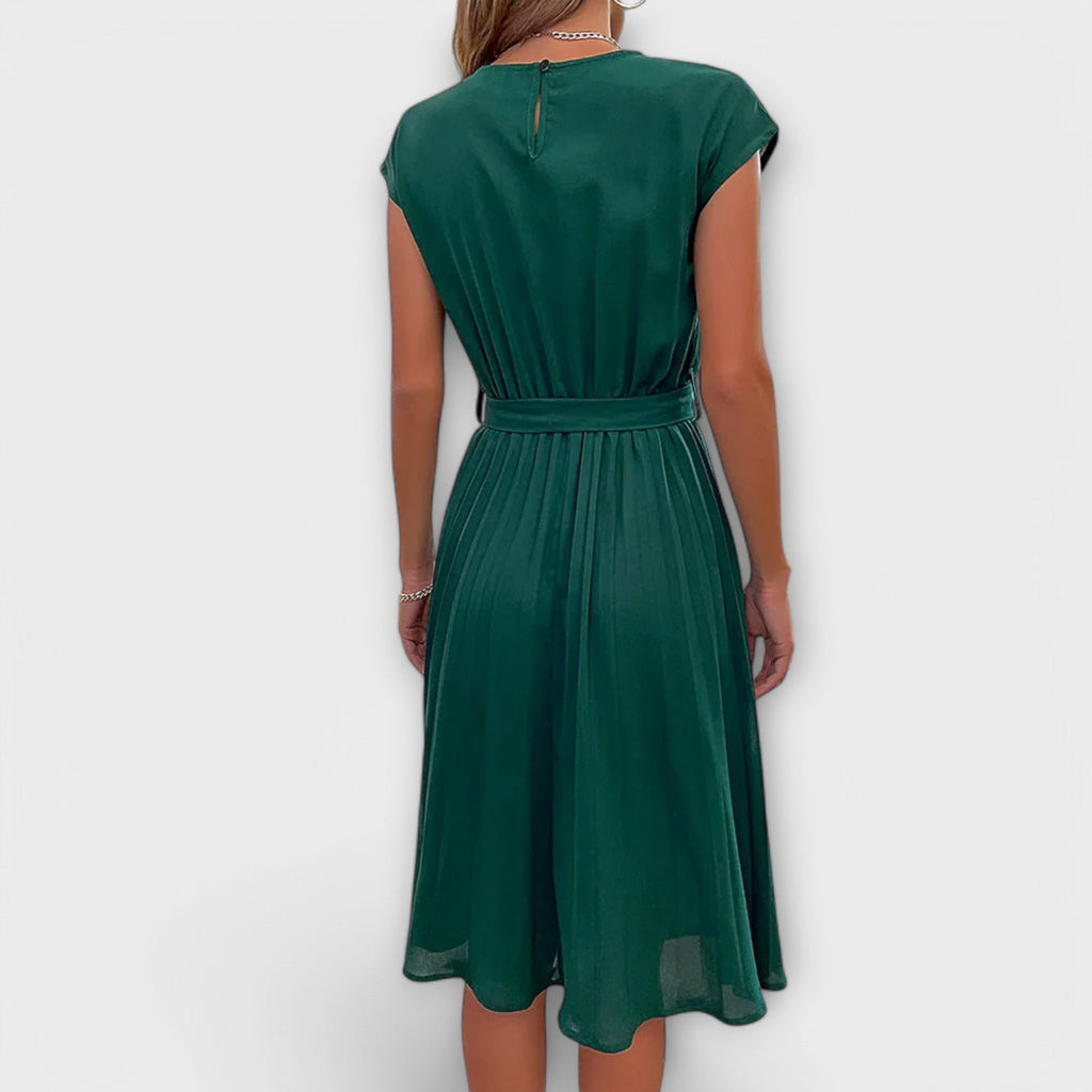 Cleo | Vestido plisado informal