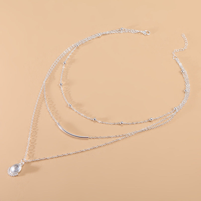 Collar con colgante de estilo bohemio vintage