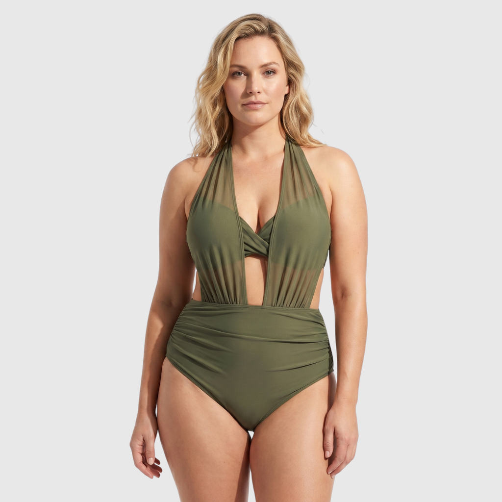 Positano | Bikini 2 en 1 de talle alto con efecto moldeador