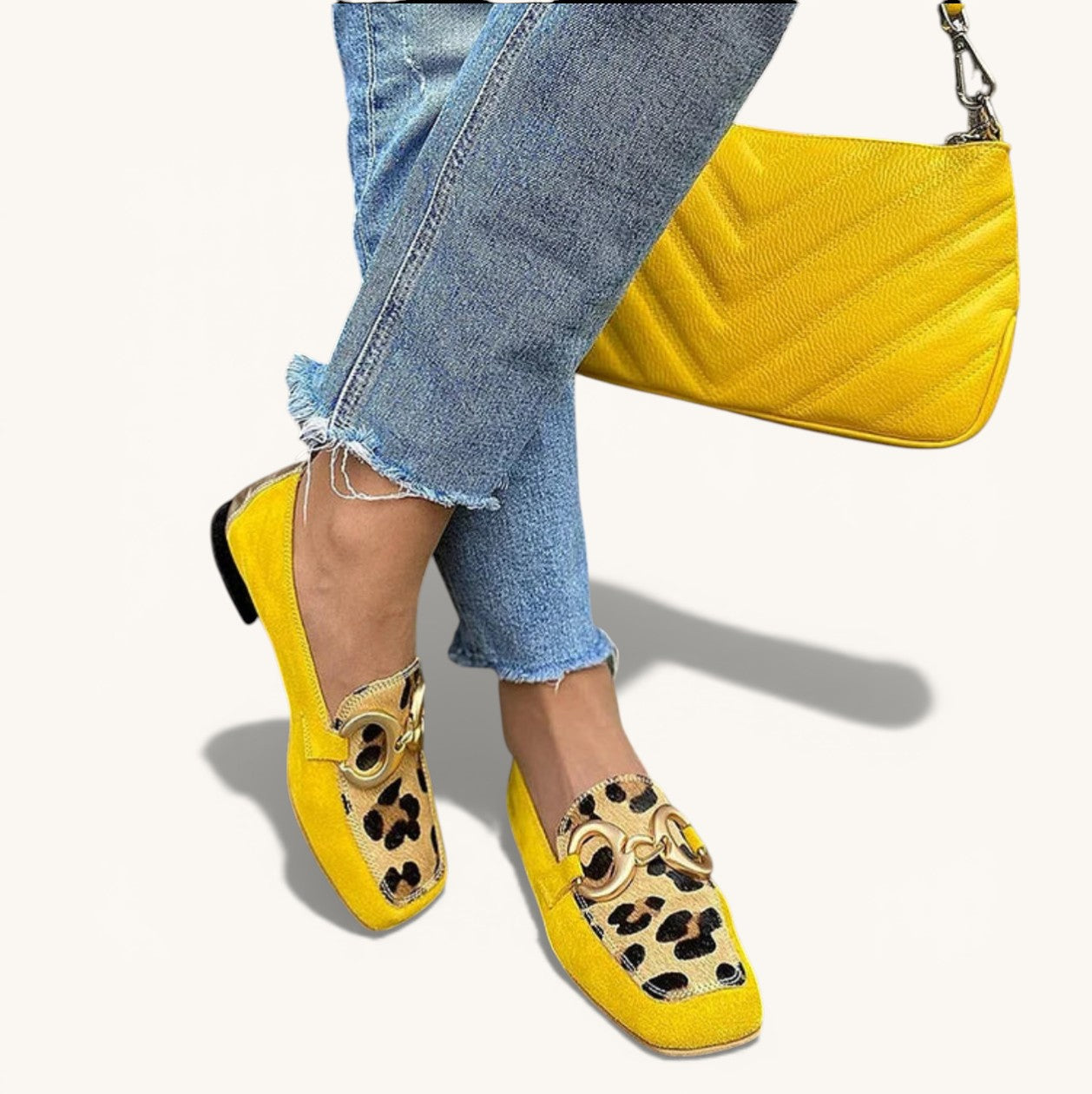 Margarita | Mocasines con estampado de animales