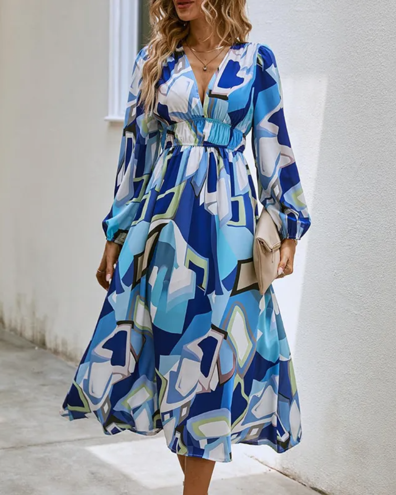 Selena | Vestido femenino con estampado floral