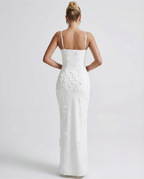 Aria | Vestido maxi con abertura