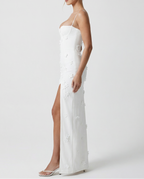 Aria | Vestido maxi con abertura