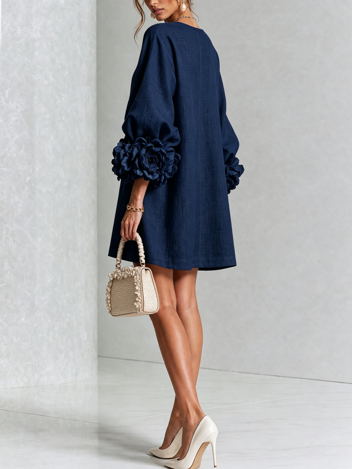 Rosalinda | Minivestido con botones