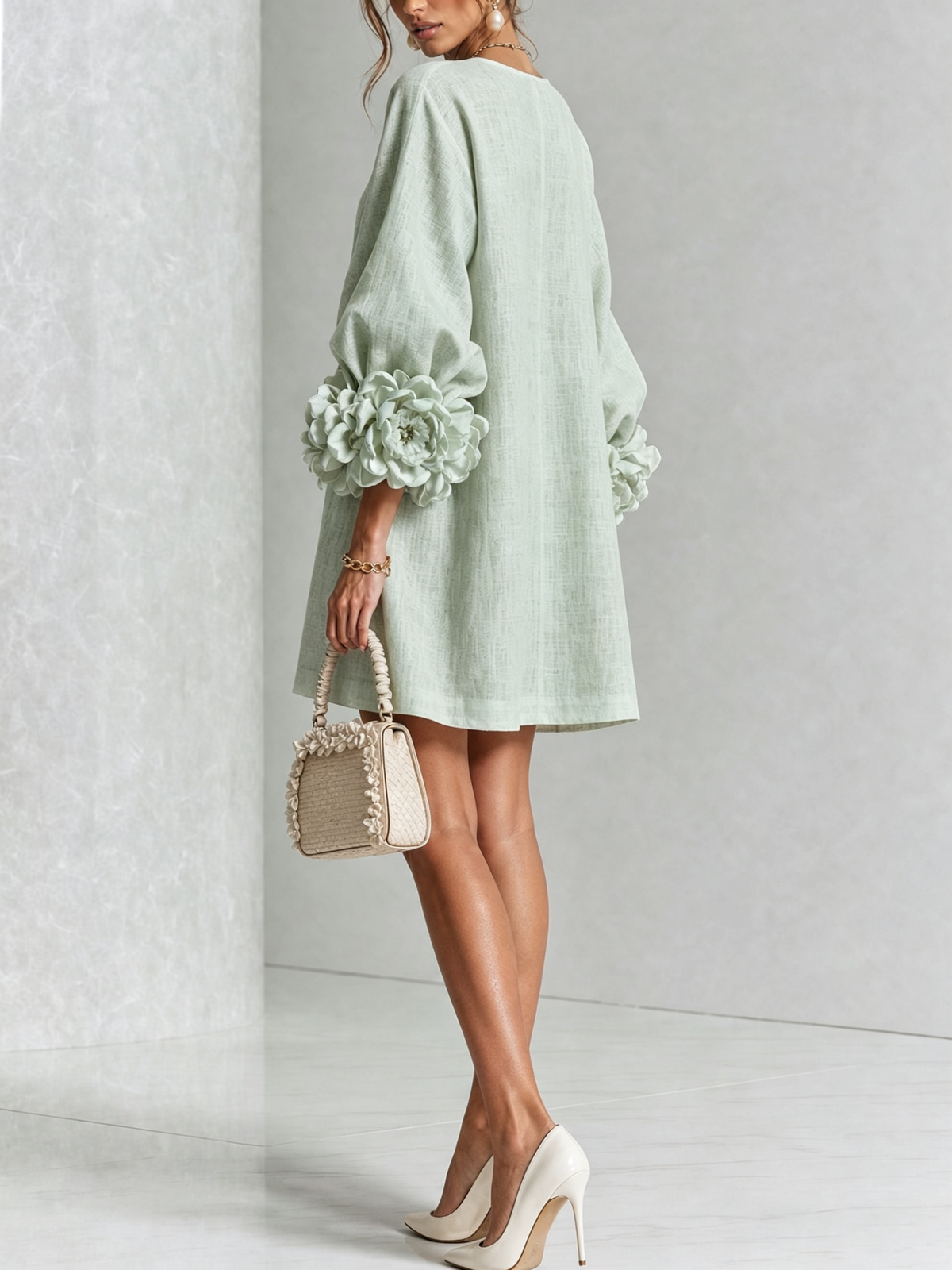 Rosalinda | Minivestido con botones