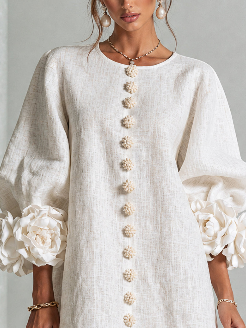 Rosalinda | Minivestido con botones