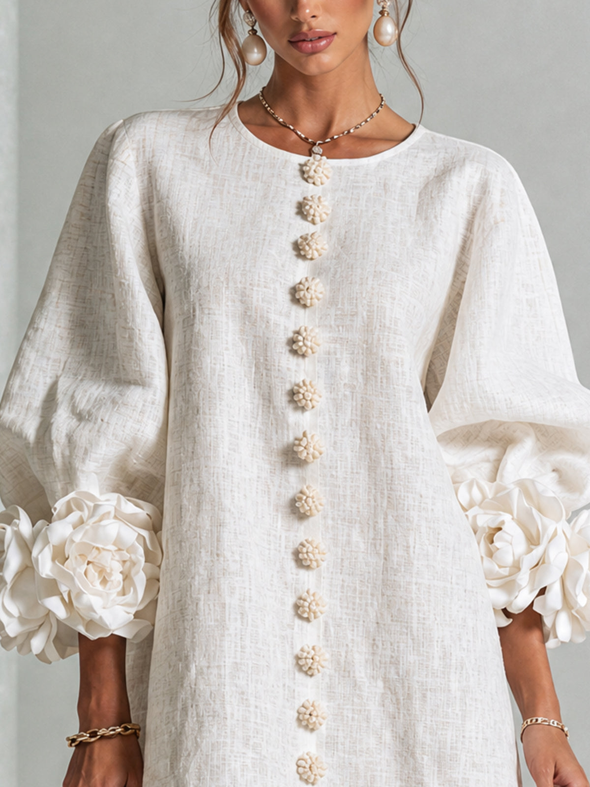Rosalinda | Minivestido con botones