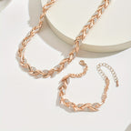 Claudine™ | Collar y Pulsera de cola de pez hecho a mano