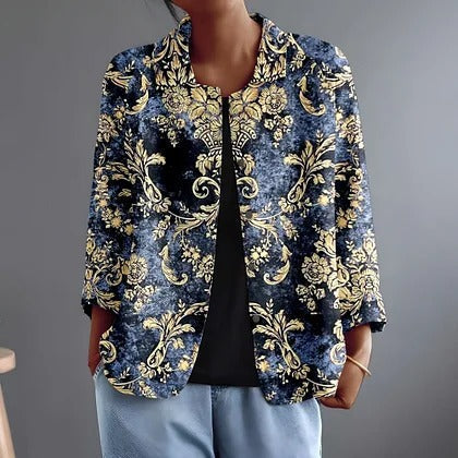 Marina | Chaqueta tipo camisa de corte holgado con botones